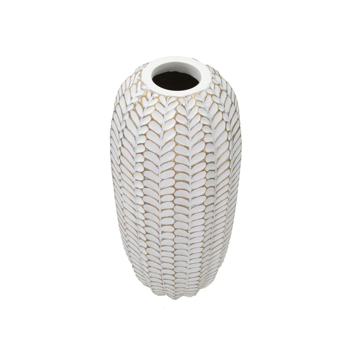Vaso resina leaf cm Ø 18,5x46