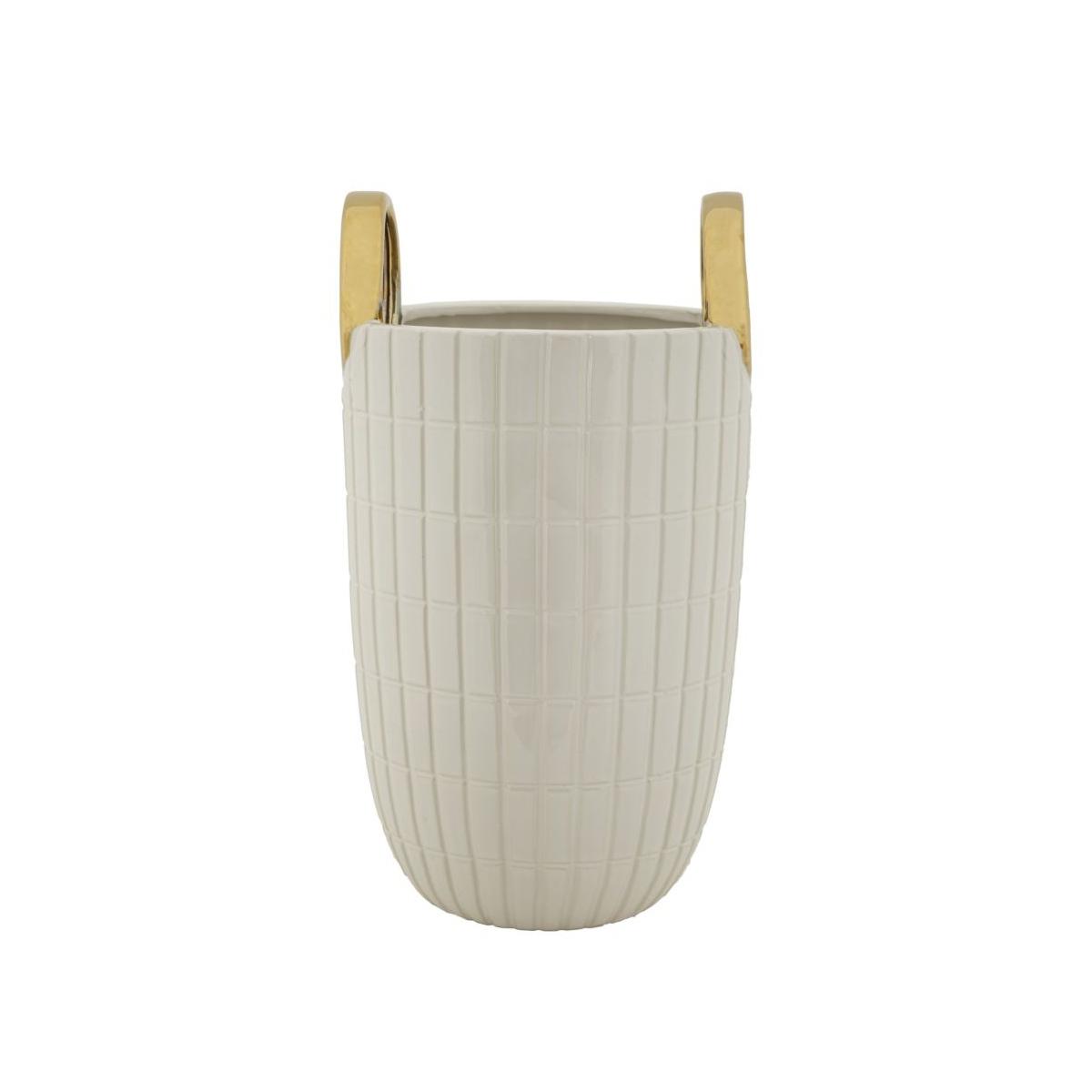 Vaso ceramica shopping cm Ø 18x25