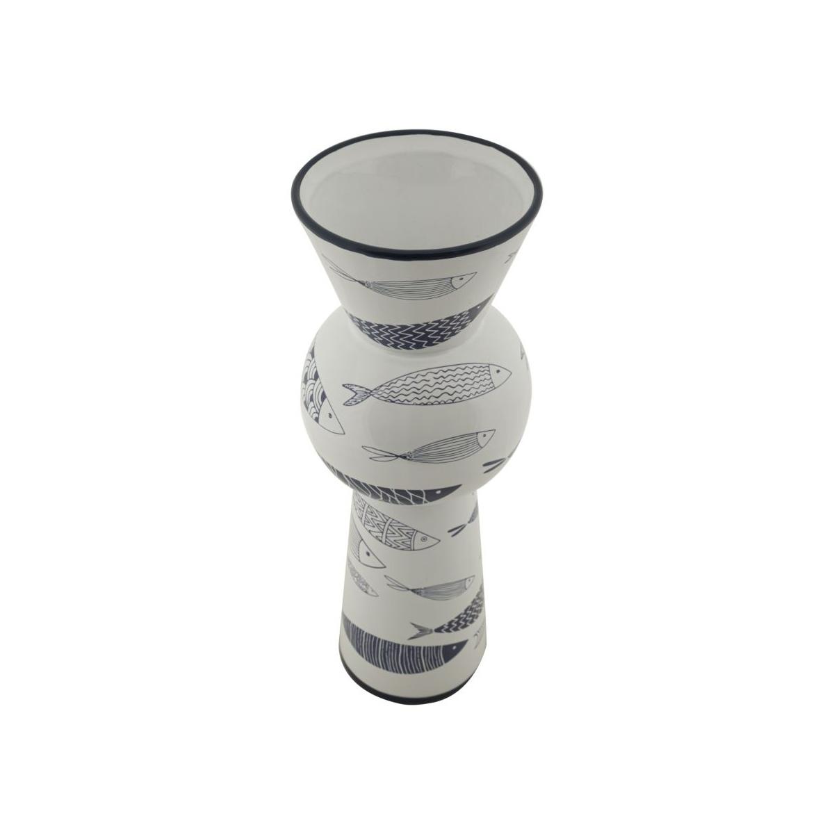 Vaso ceramica fish tall cm Ø 14x38,5