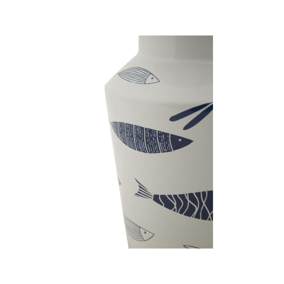 Vaso ceramica fish double cm Ø 14x34