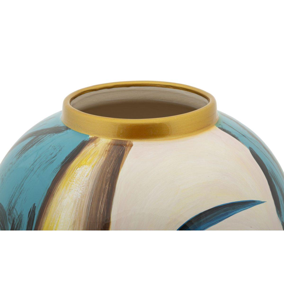 Vaso ceramica art face cm Ø 28x50