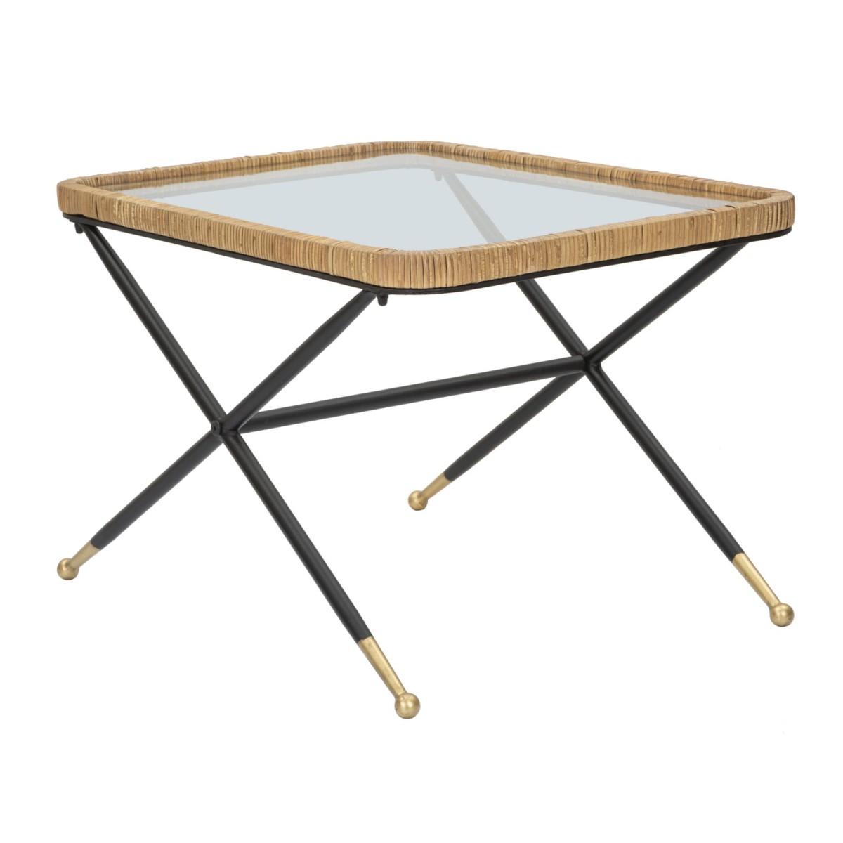 Tavolo da caffe' saint barth rett. cm 70x50x45