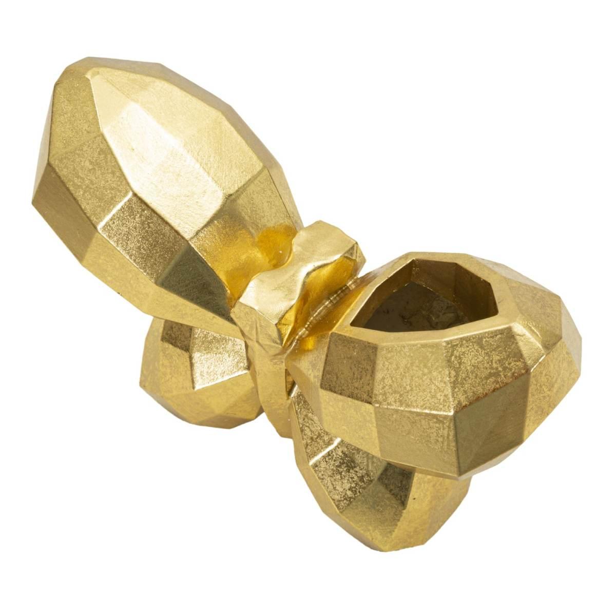 Vaso butterfly gold cm 22,5x8x15 min 2