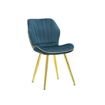 Sedia paris space ottanio/gold set 2 pz cm 46x58x77
