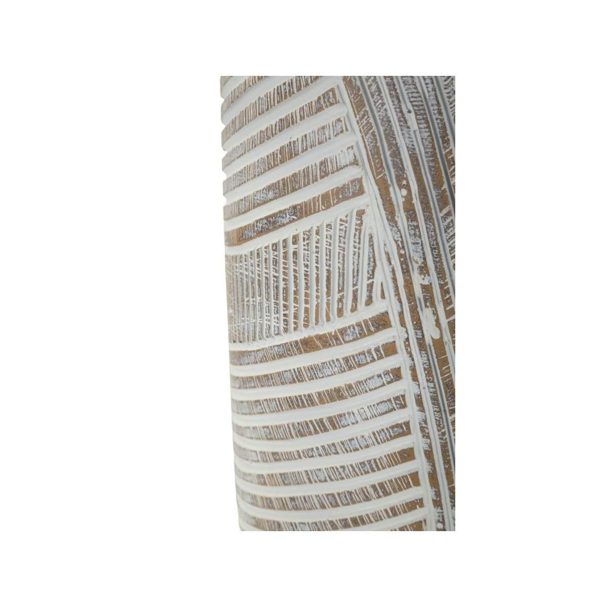 Vaso resina woody cm Ø 19x55