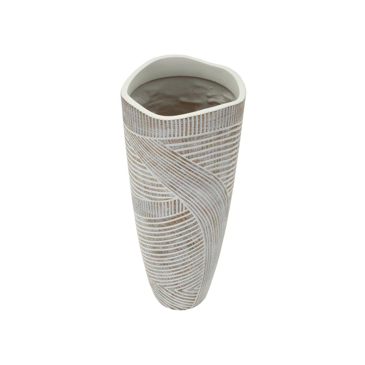 Vaso resina woody cm Ø 18x45