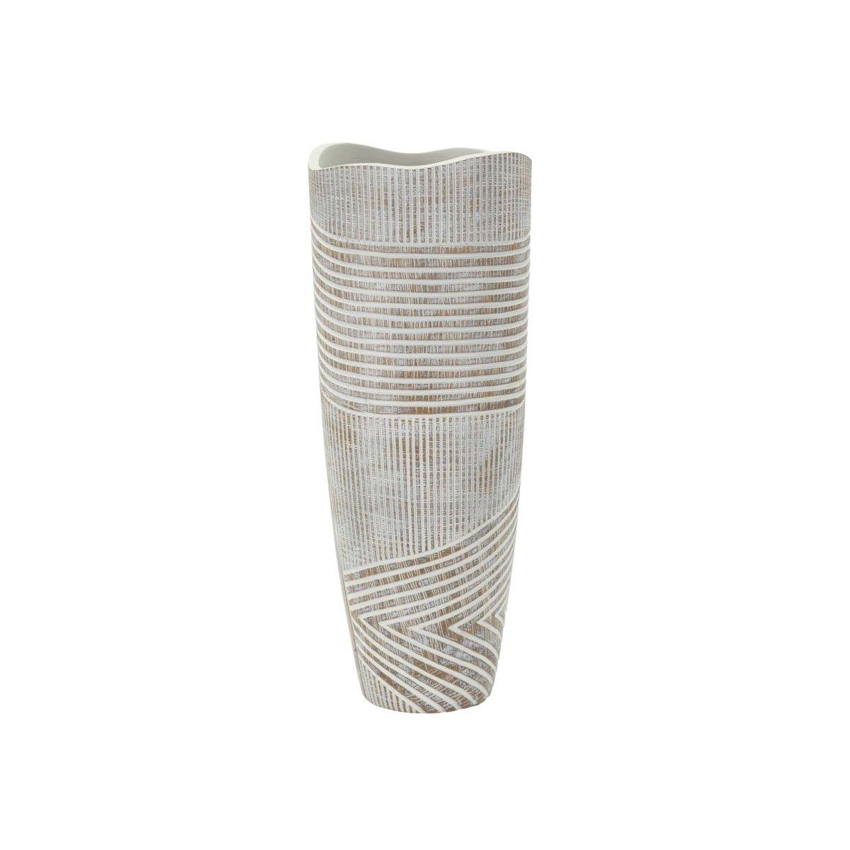 Vaso resina woody cm Ø 18x45