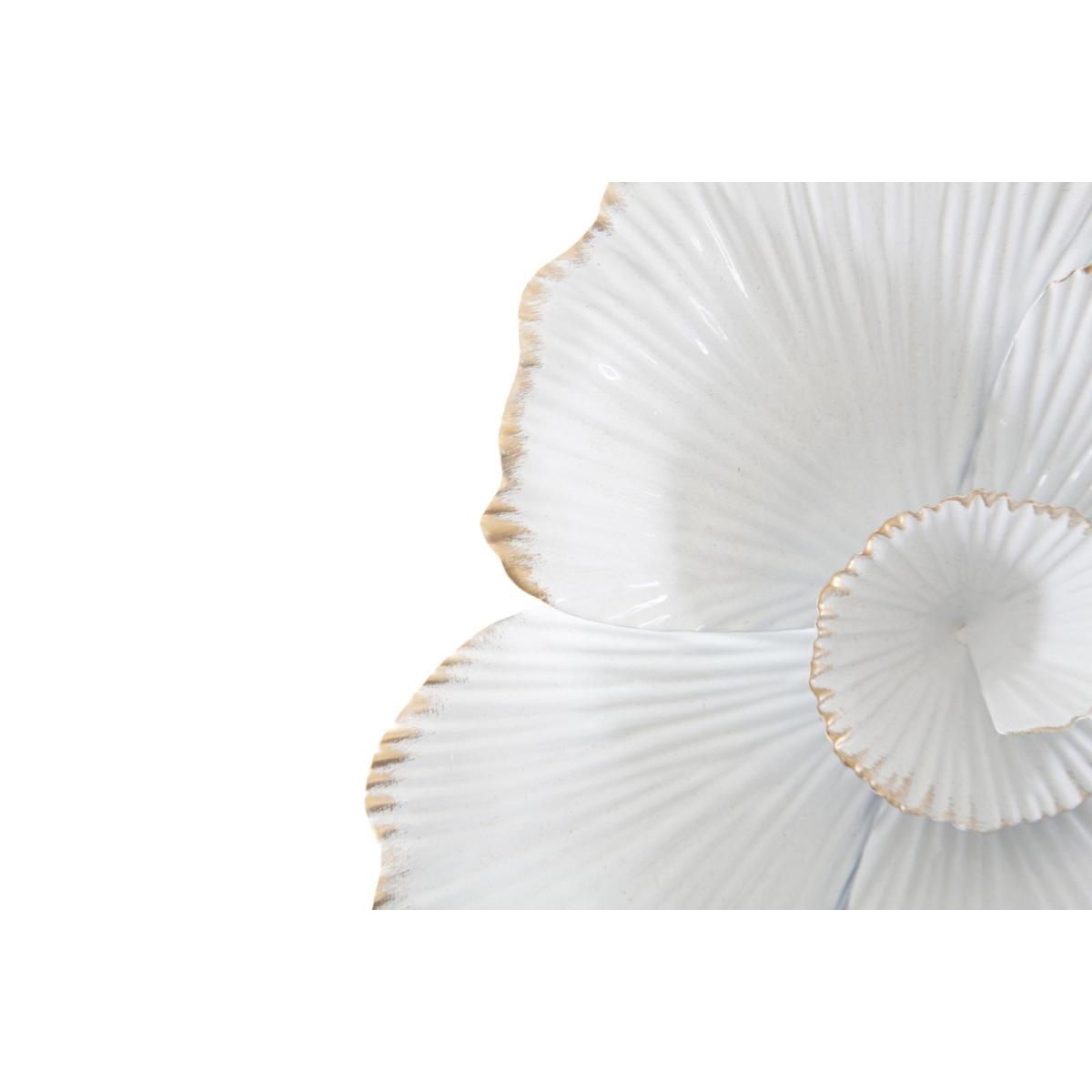 Specchio white flower cm 82x2,6x85,5 (misura interna cm Ø 62)