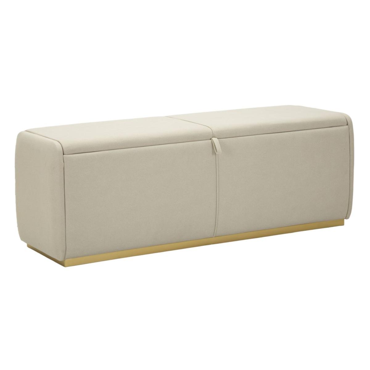 Panca c/contenitore beauty cm 130x45x45