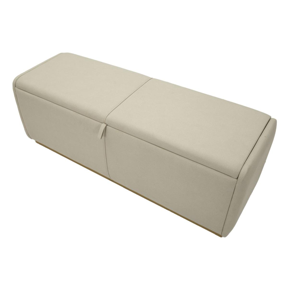 Panca c/contenitore beauty cm 130x45x45
