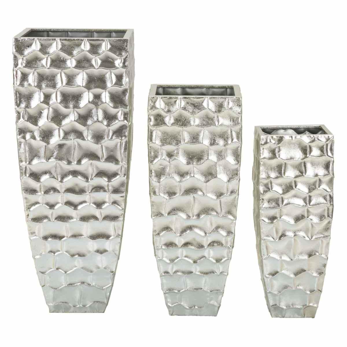 P/vasi tris argy cm Ø 38x91-30,5x76-25x62