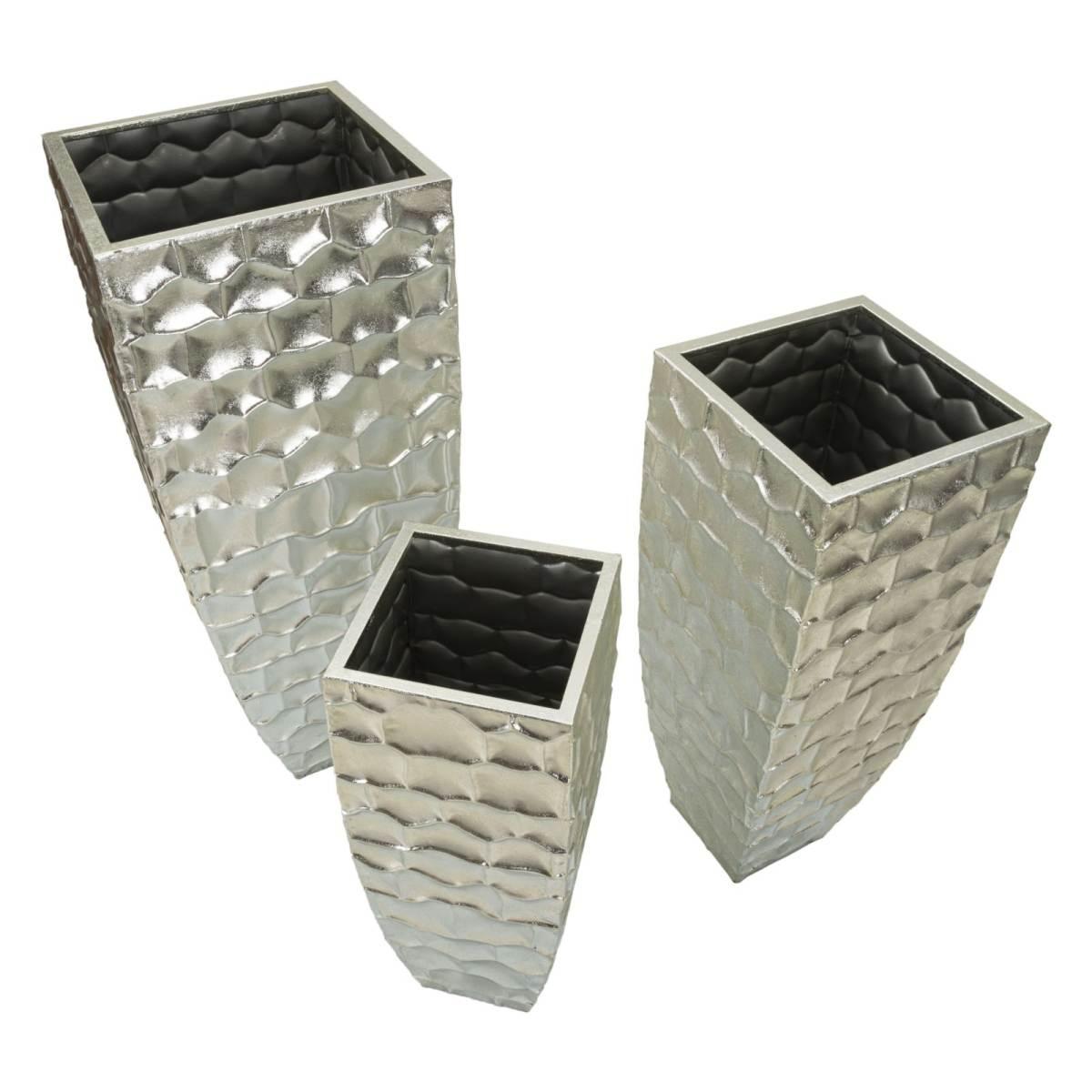 P/vasi tris argy cm Ø 38x91-30,5x76-25x62