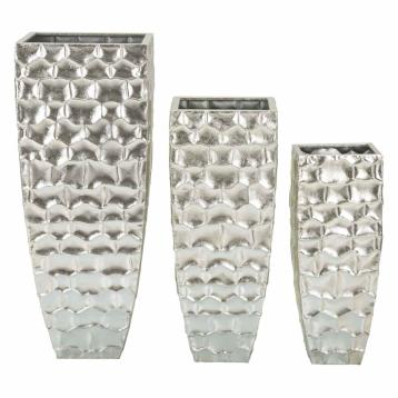 P/vasi tris argy cm Ø 38x91-30,5x76-25x62