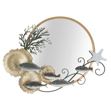 Specchio da muro fish cm 88,9x7,6x65,4