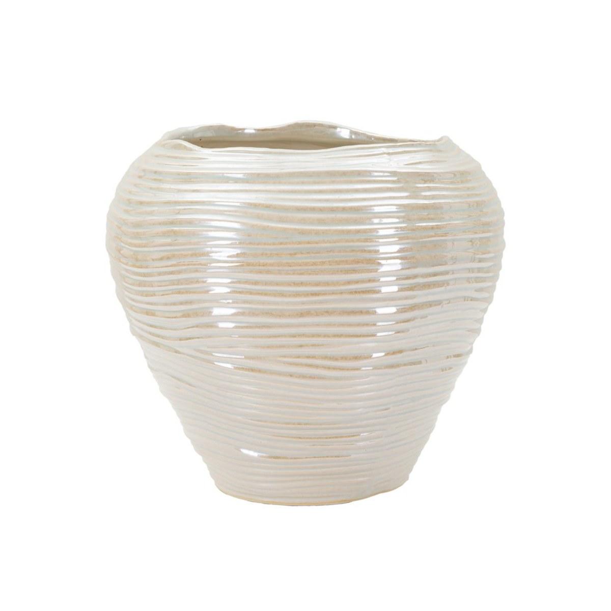 Vaso perly round cm Ø 27x24
