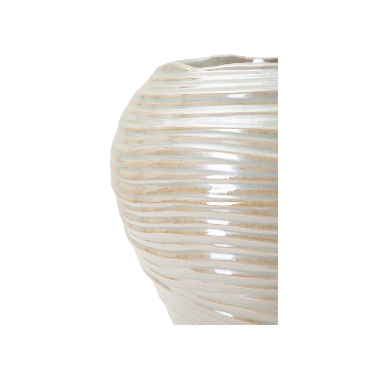 Vaso perly round cm Ø 27x24