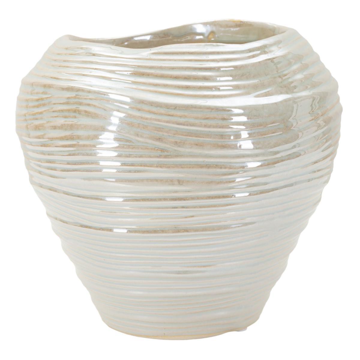 Vaso perly round cm Ø 22x20