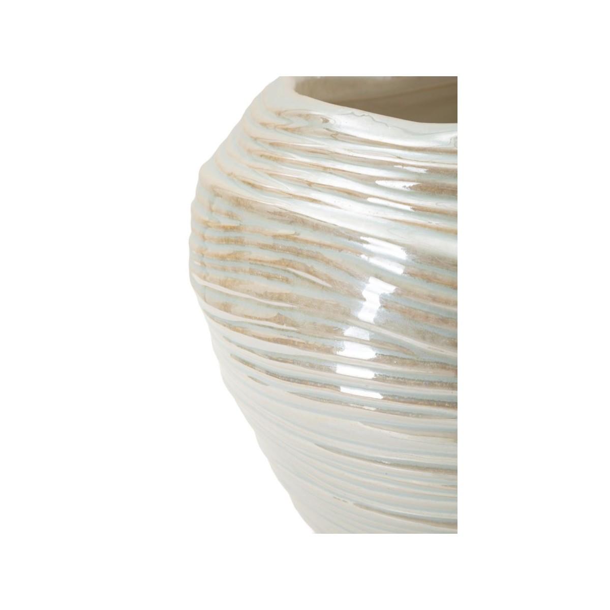 Vaso perly round cm Ø 22x20