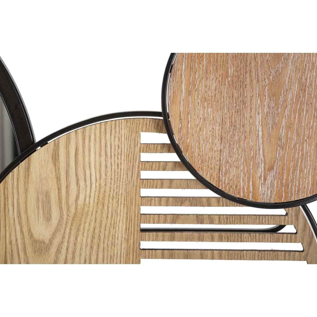 Specchio da muro woody cm 123,2x4,4x63,5