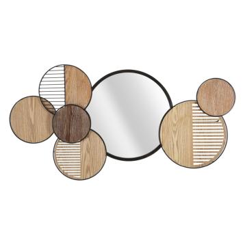 Specchio da muro woody cm 123,2x4,4x63,5