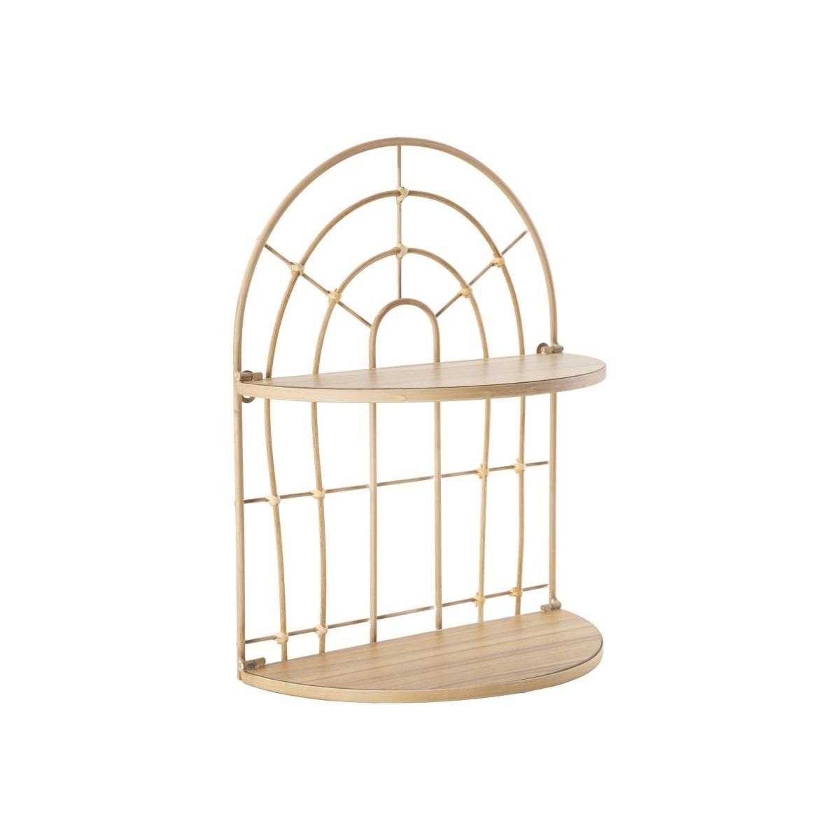 Mensola doppia arch cm 34,5x18x45,5