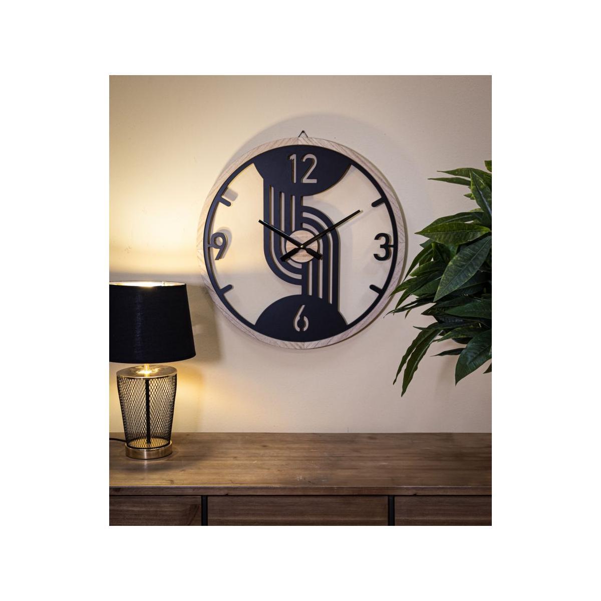 Orologio da muro clips cm Ø 60x2,5
