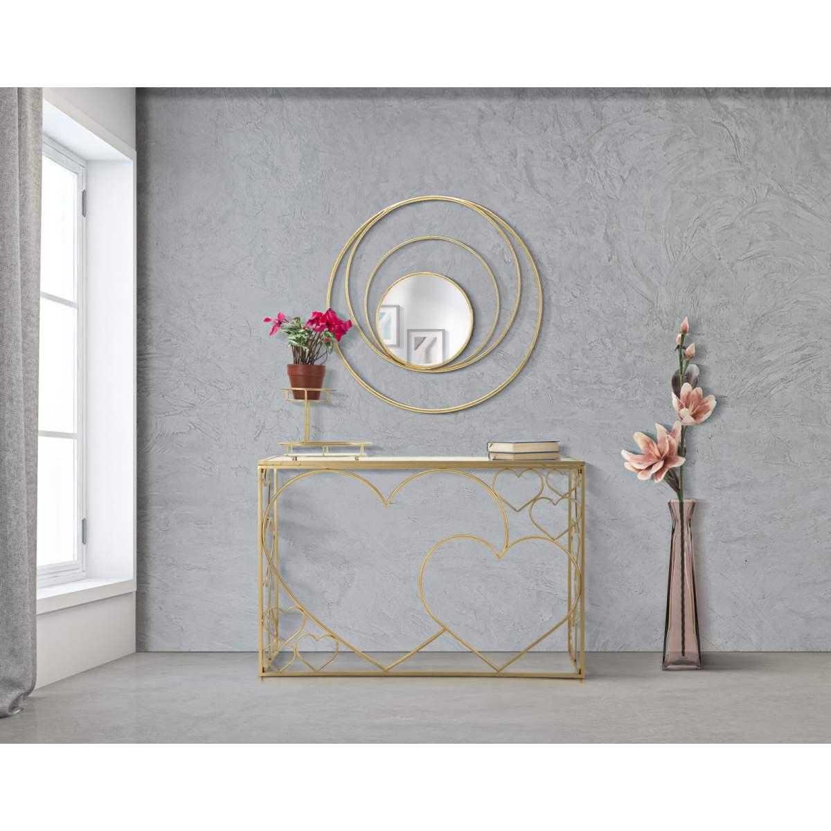 Specchio arc glam cm Ø 80x3,5