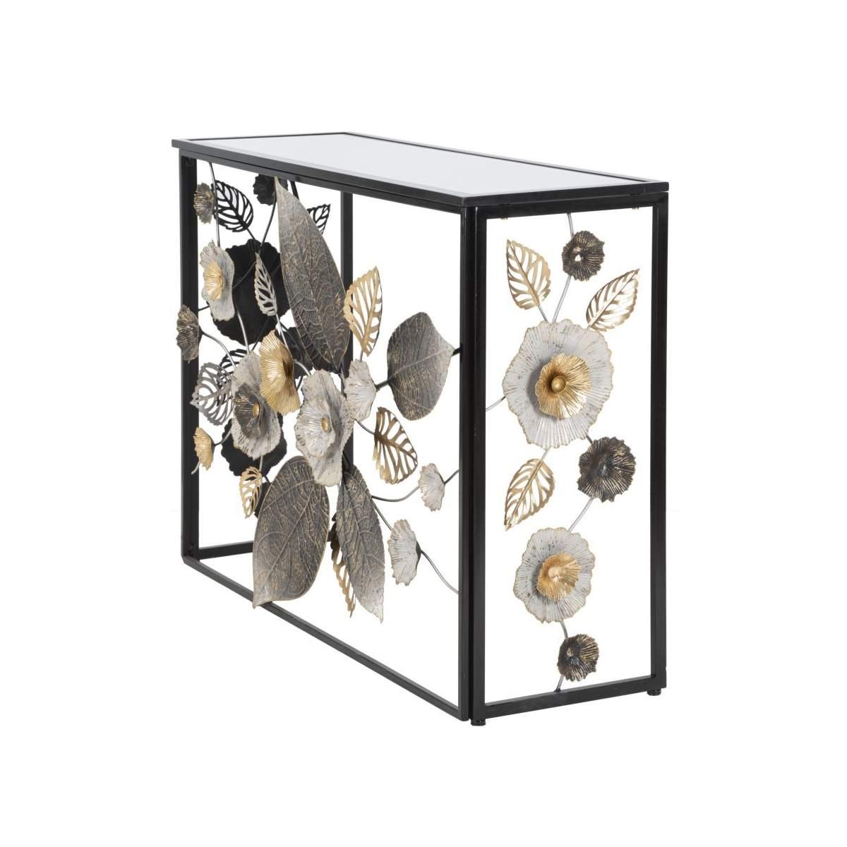 Console glam dark cm 112x42x80