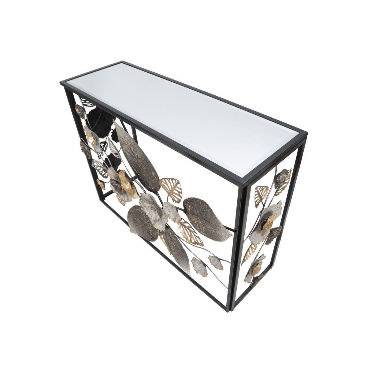 Console glam dark cm 112x42x80
