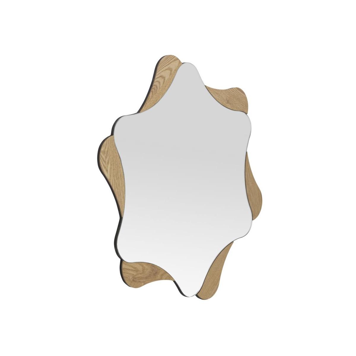 Specchio da muro star cm Ø 80x1 (misura specchio cm 65x74)