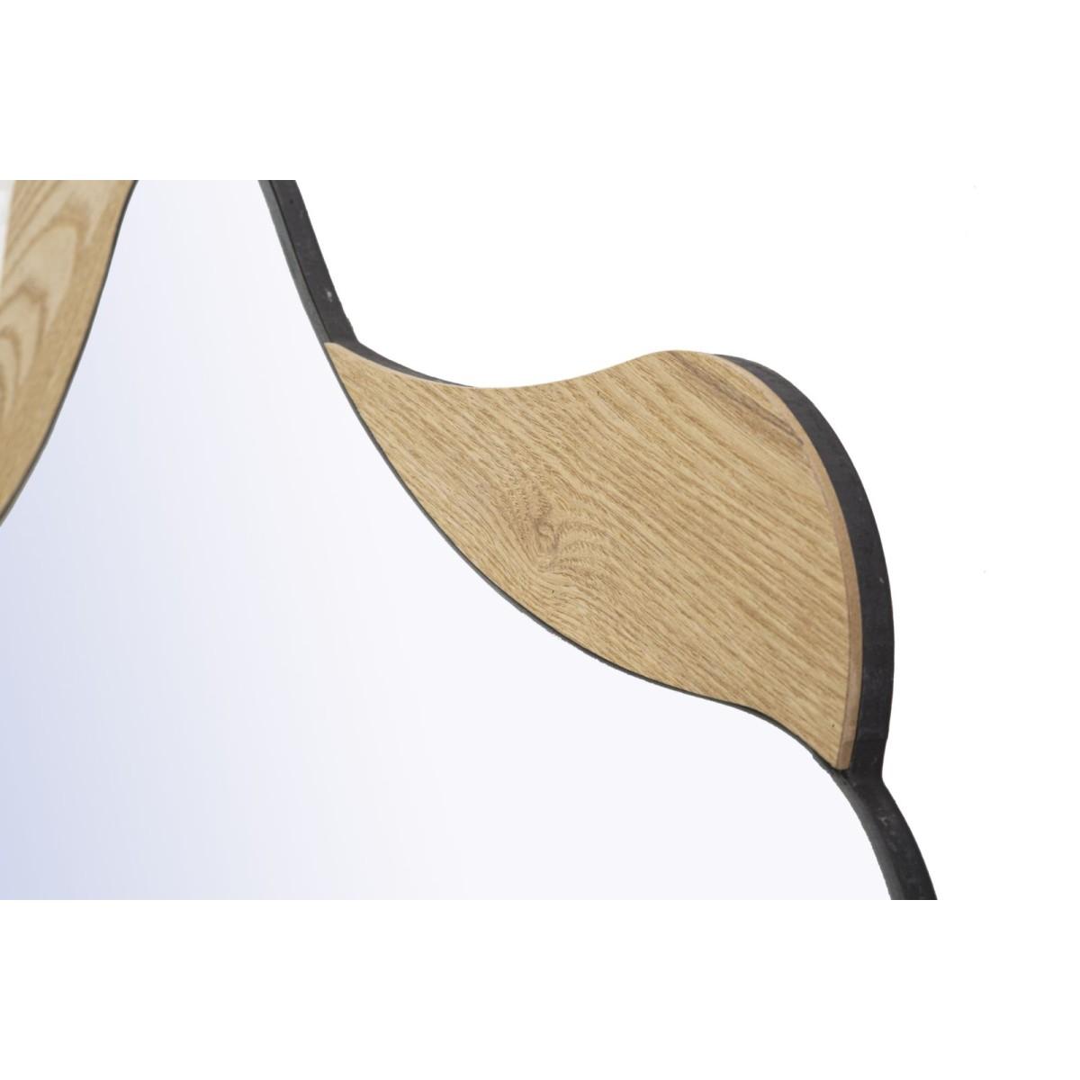 Specchio da muro star cm Ø 80x1 (misura specchio cm 65x74)