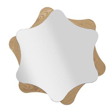 Specchio da muro star cm Ø 80x1 (misura specchio cm 65x74)