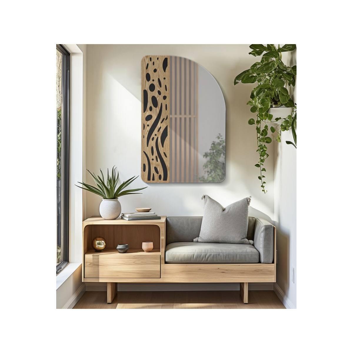Specchio da muro terry cm 60x1x90 (misura specchio cm 40x90)