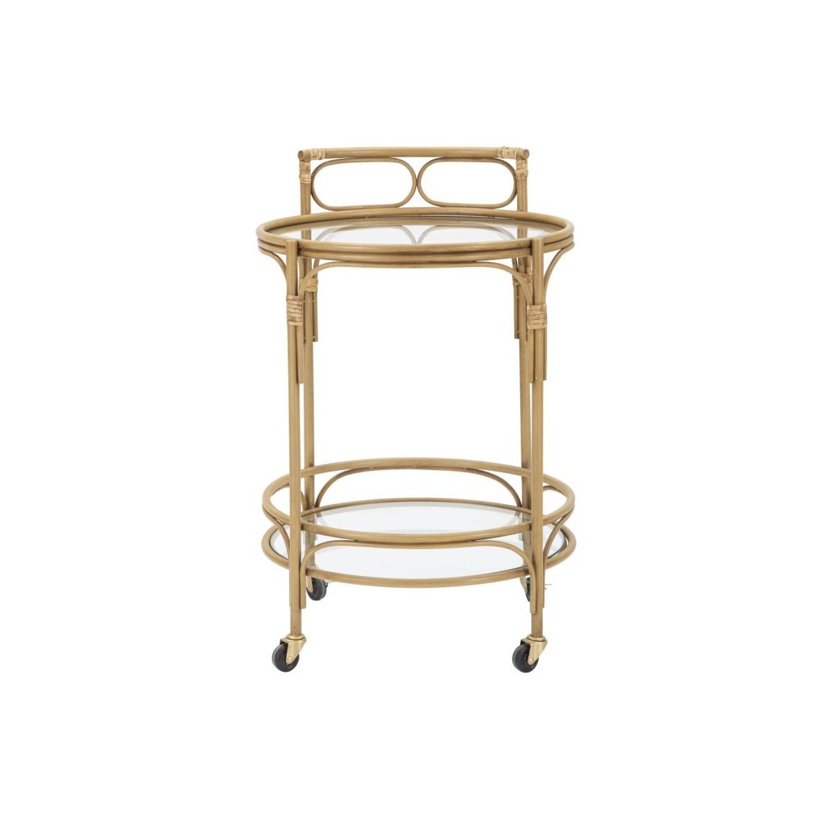 Carrello panama round cm Ø 51x74