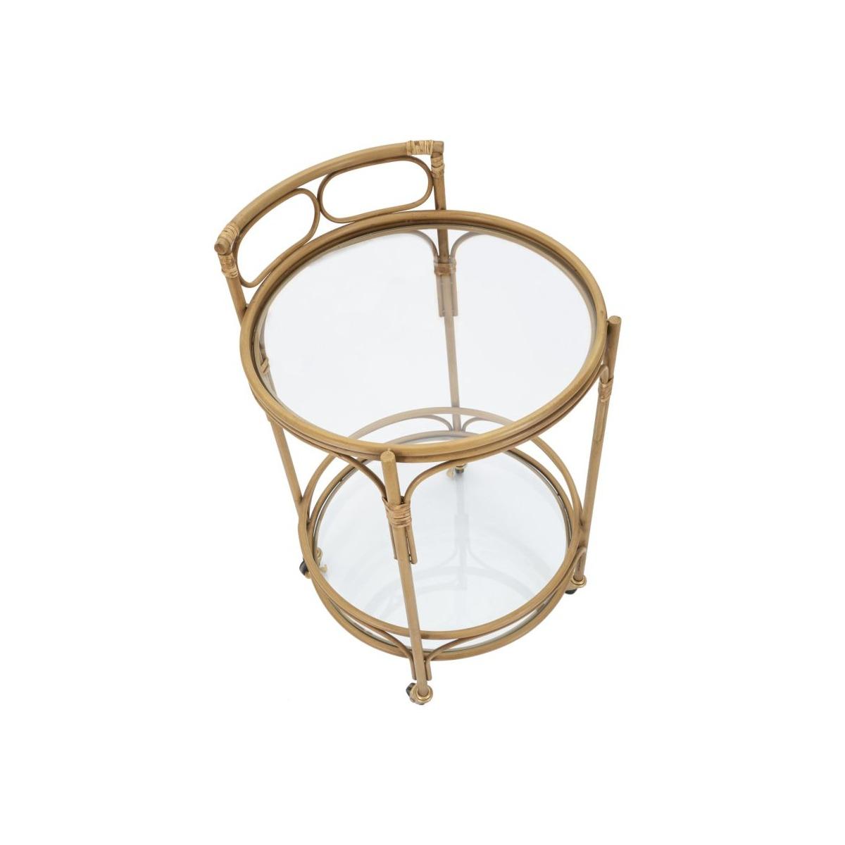 Carrello panama round cm Ø 51x74