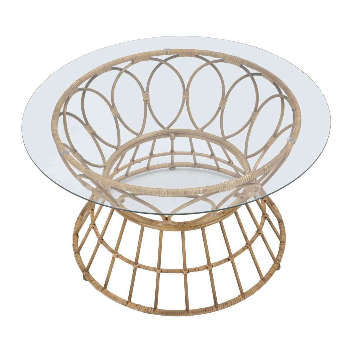 Tavolo da caffe' panama circle cm Ø 75x44,5