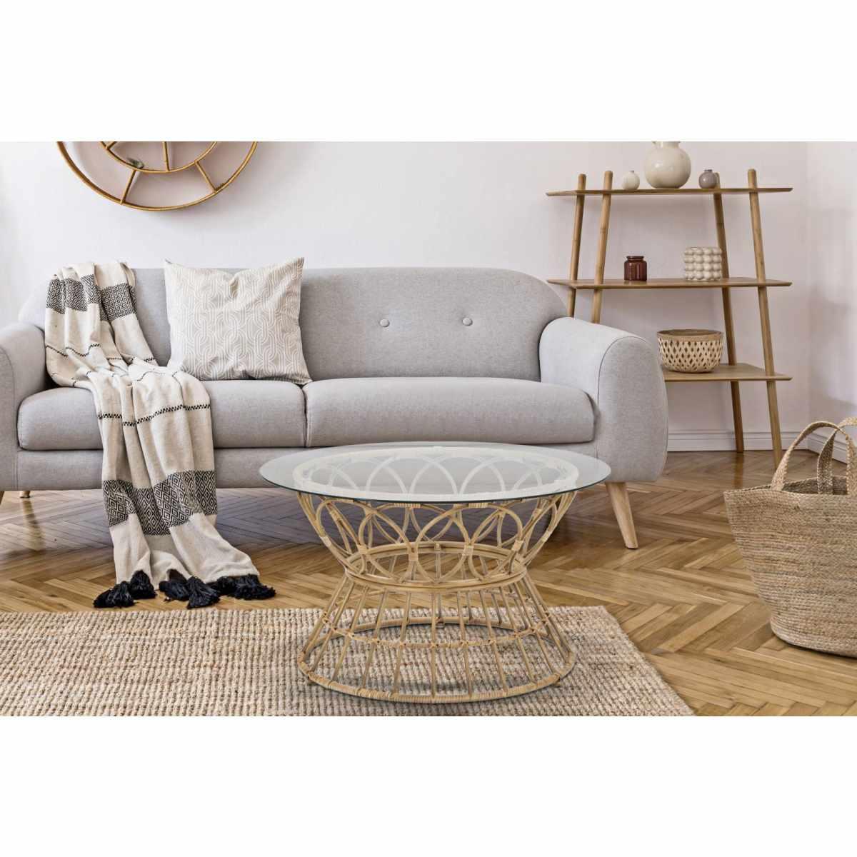 Tavolo da caffe' panama circle cm Ø 75x44,5