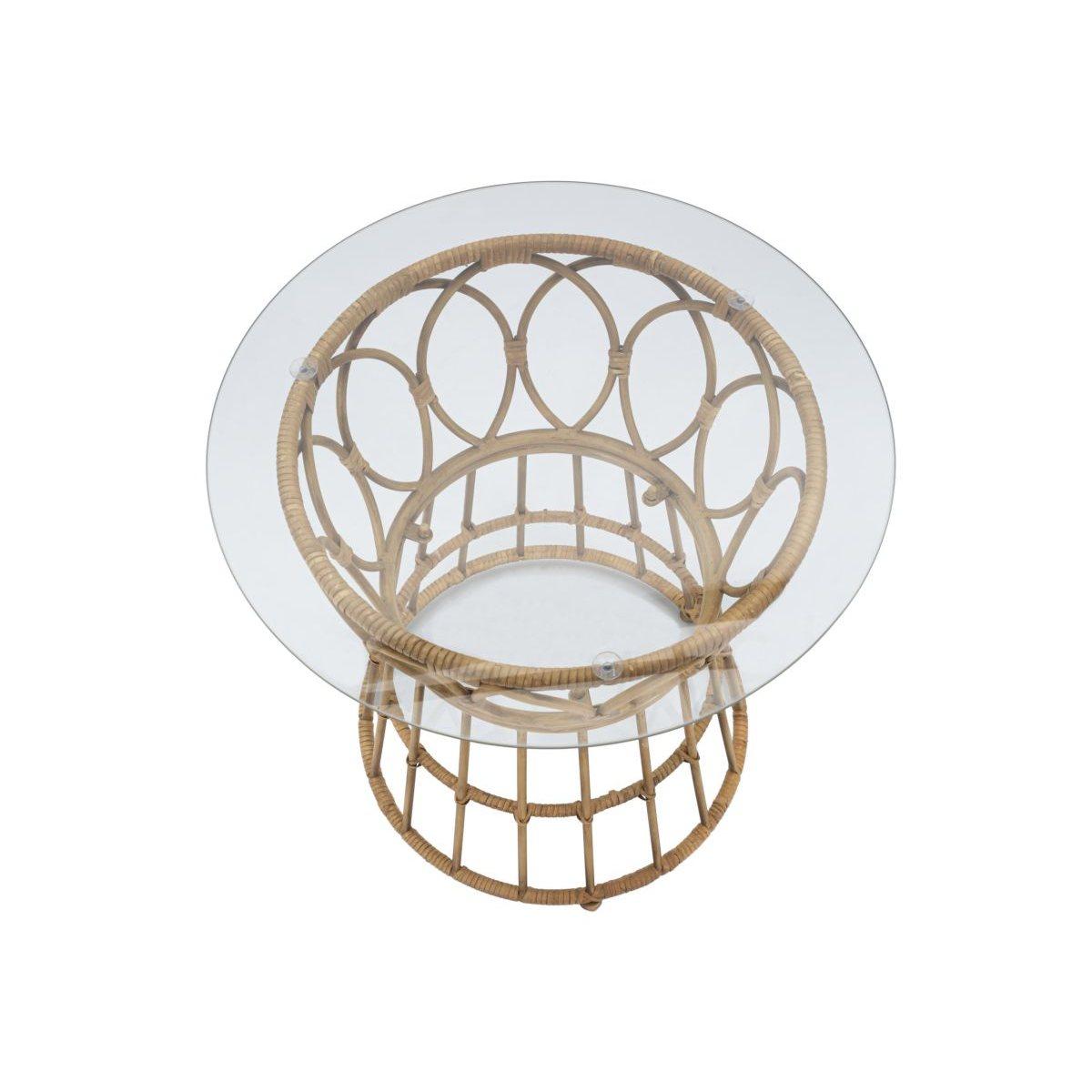 Tavolo da caffe' panama circle cm Ø 50x50