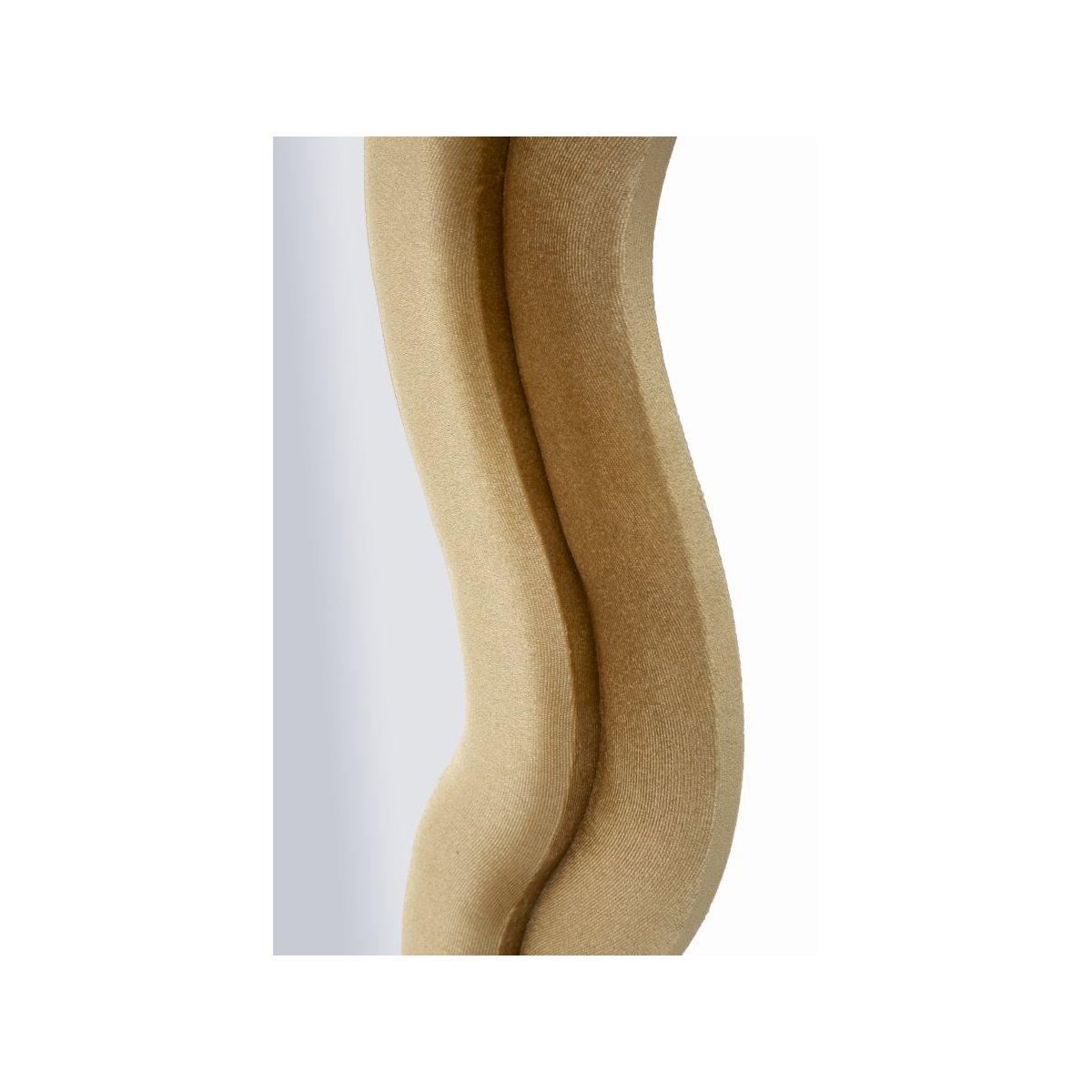 Specchio da muro emily velluto oro cm 60x6x160 (misura specchio cm 42x144)
