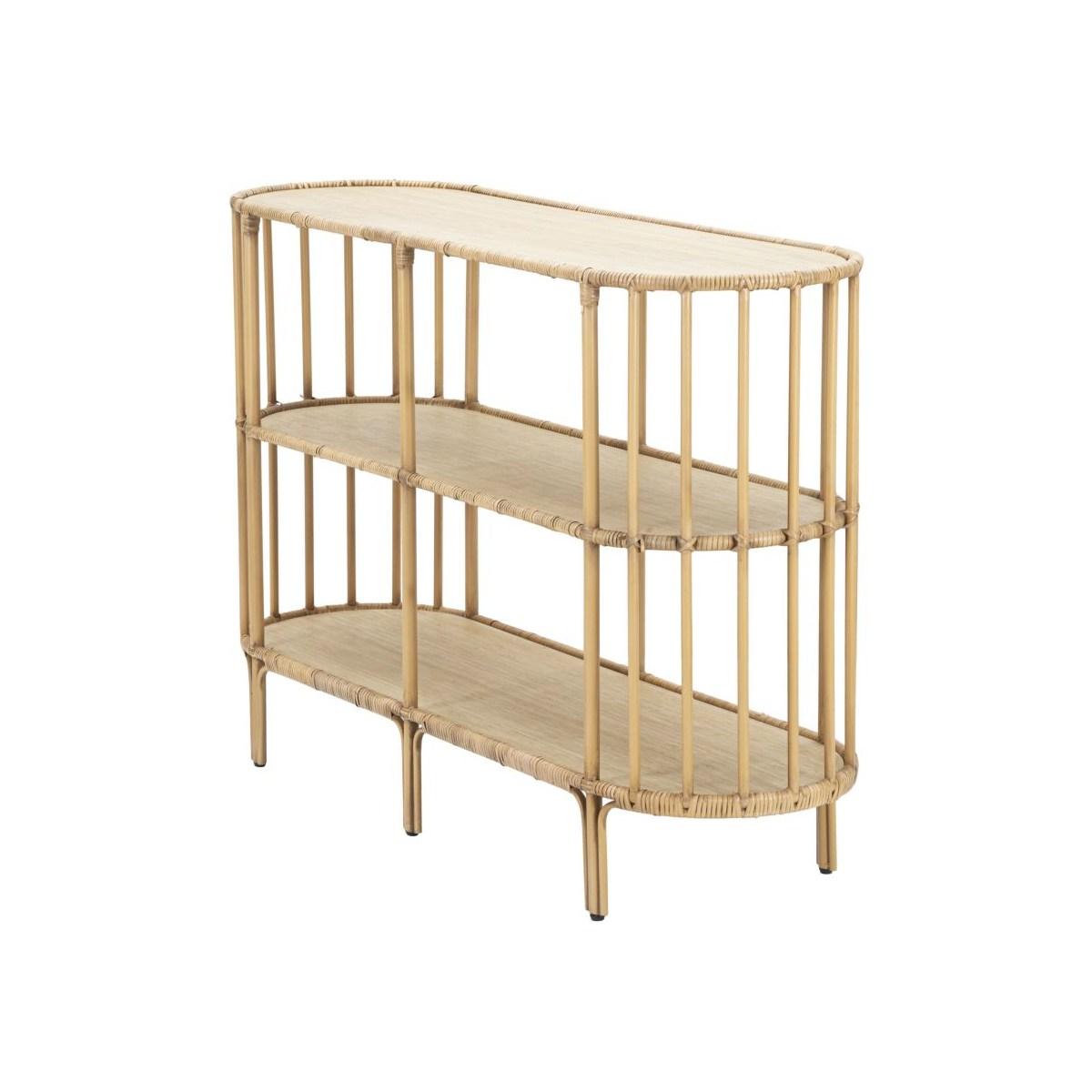Console panama 3 ripiani cm 120x37,5x80