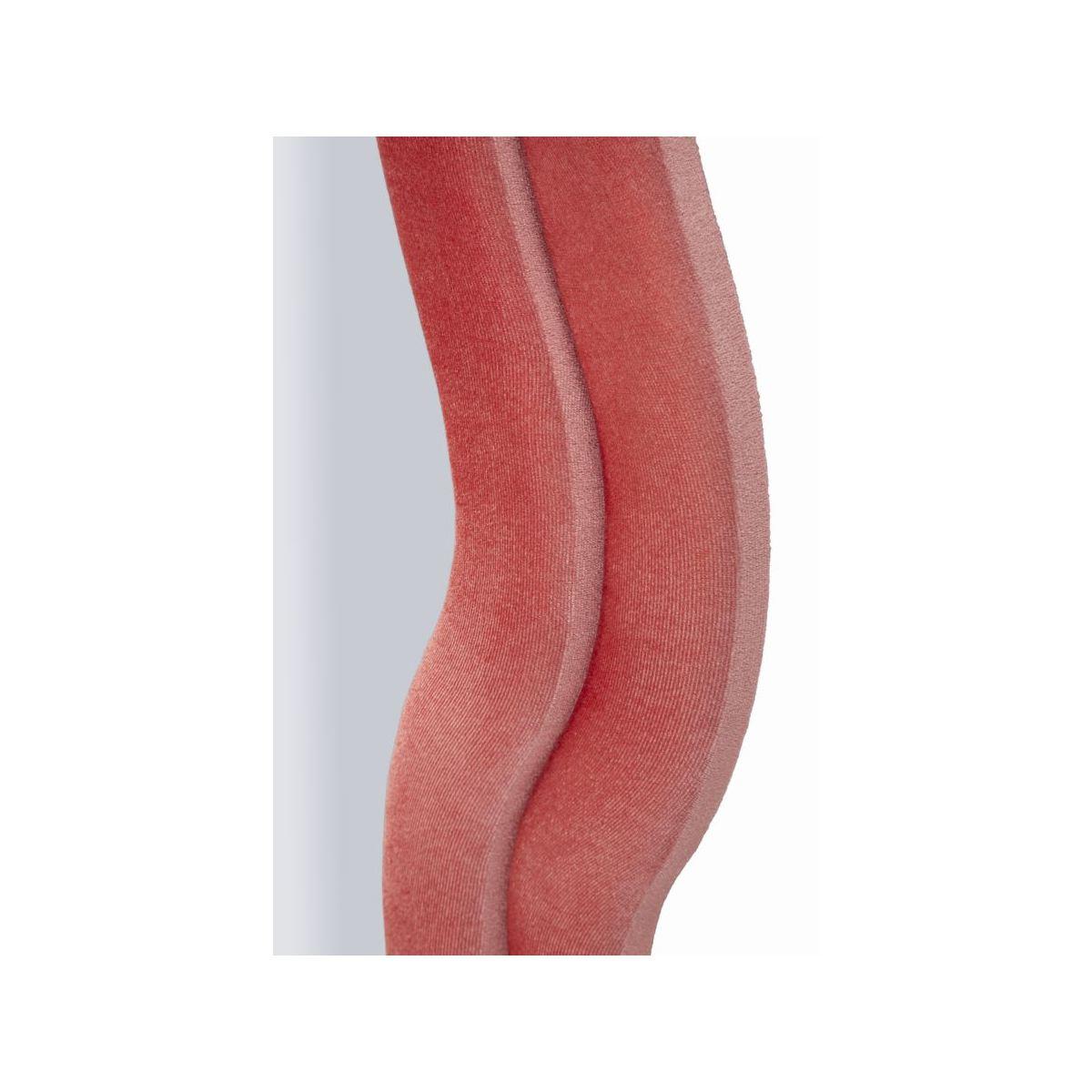 Specchio da muro emily velluto rosa cm 60x6x160 (misura specchio cm 42x144)