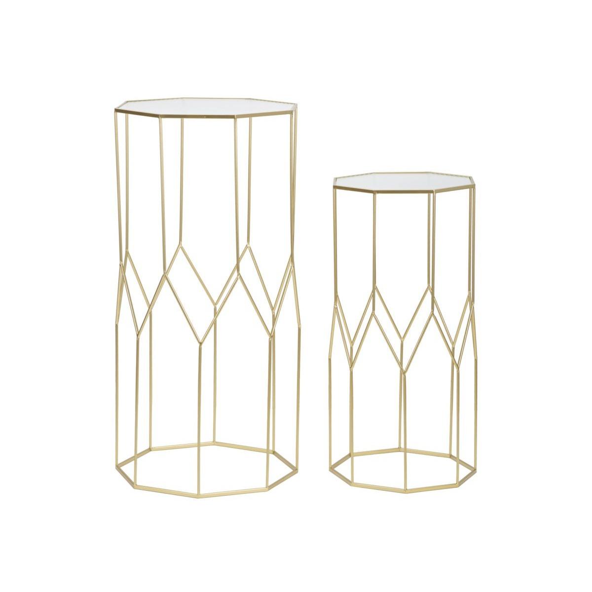 P/telefono new glass coppia cm 50x46x100-40x37x80