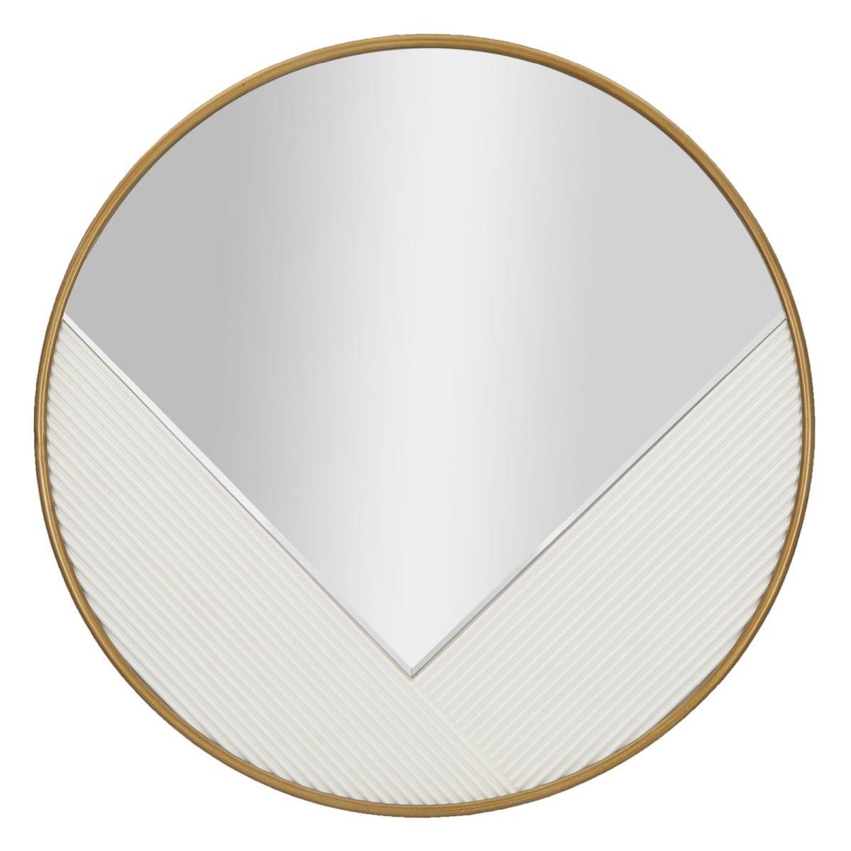 Specchio da muro tolosa cm Ø 80x4 (misura specchio cm 73x64)