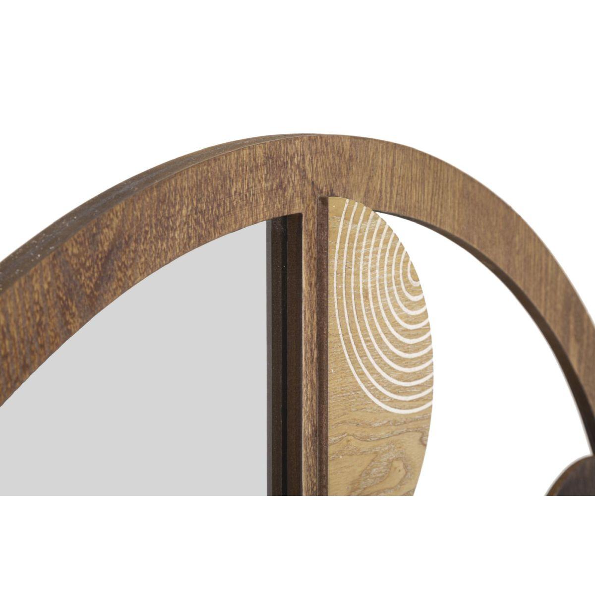 Specchio da muro block cm Ø 80x3