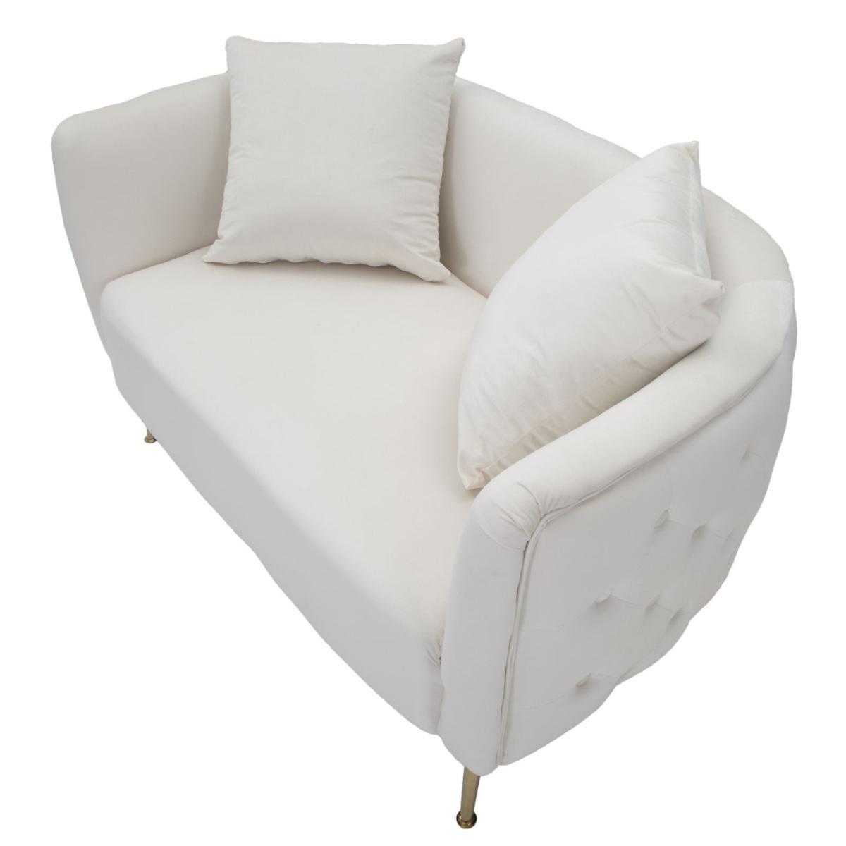 Divanetto bucarest crema cm 127x74x73