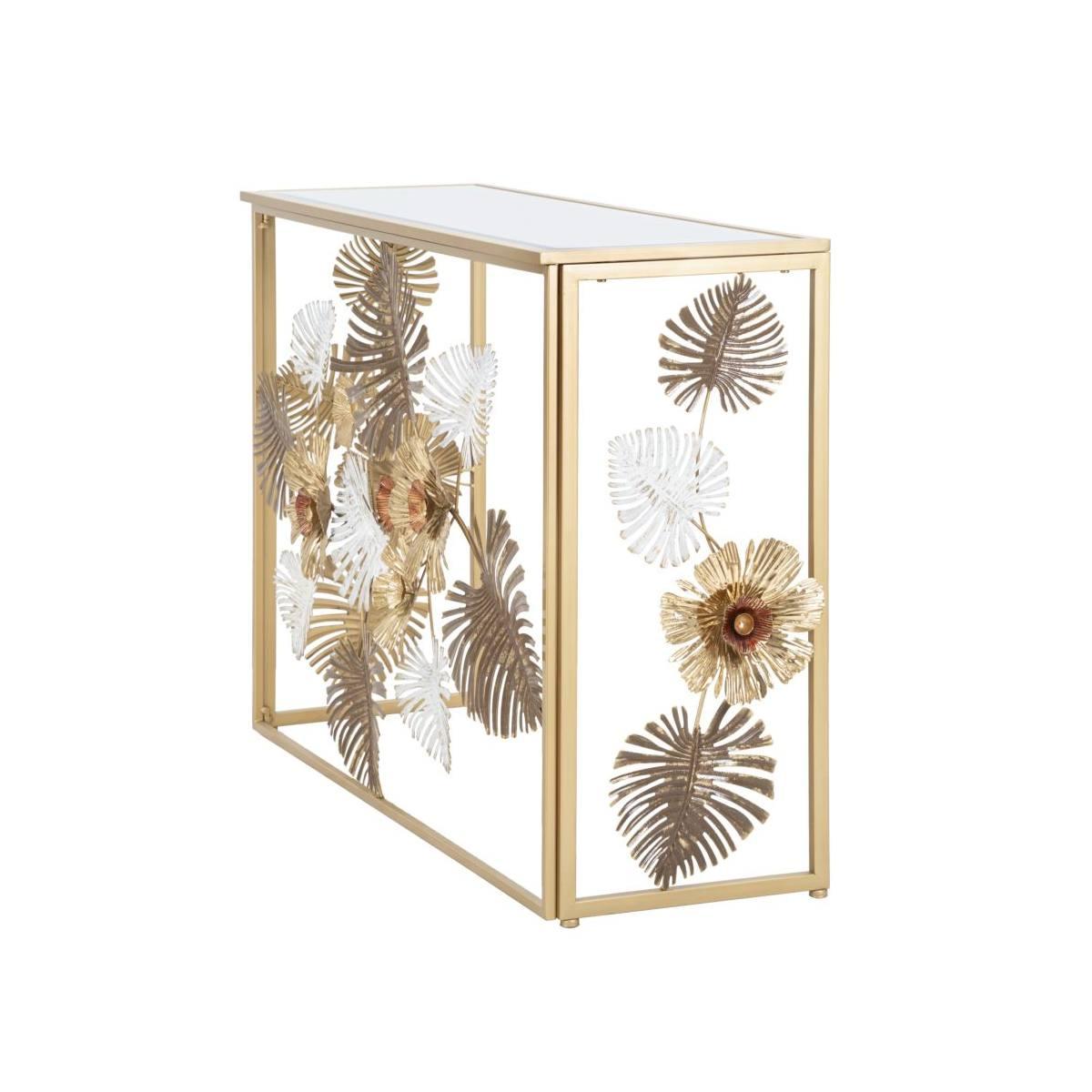 Console glam floris cm 113x40x80