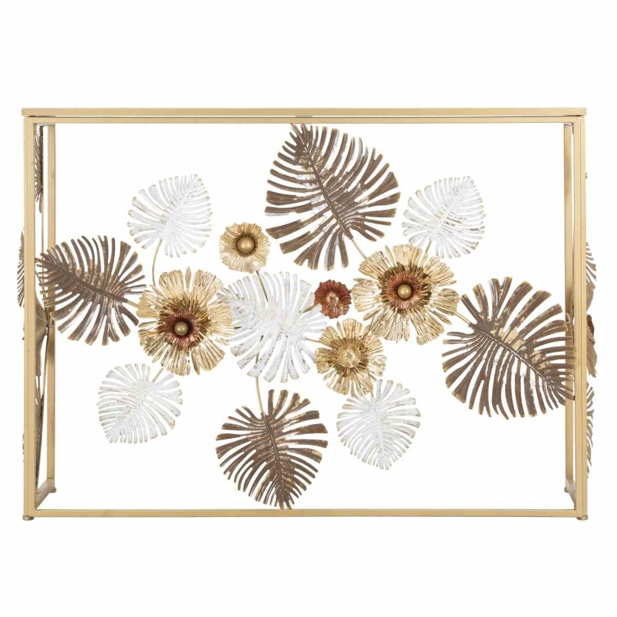 Console glam floris cm 113x40x80
