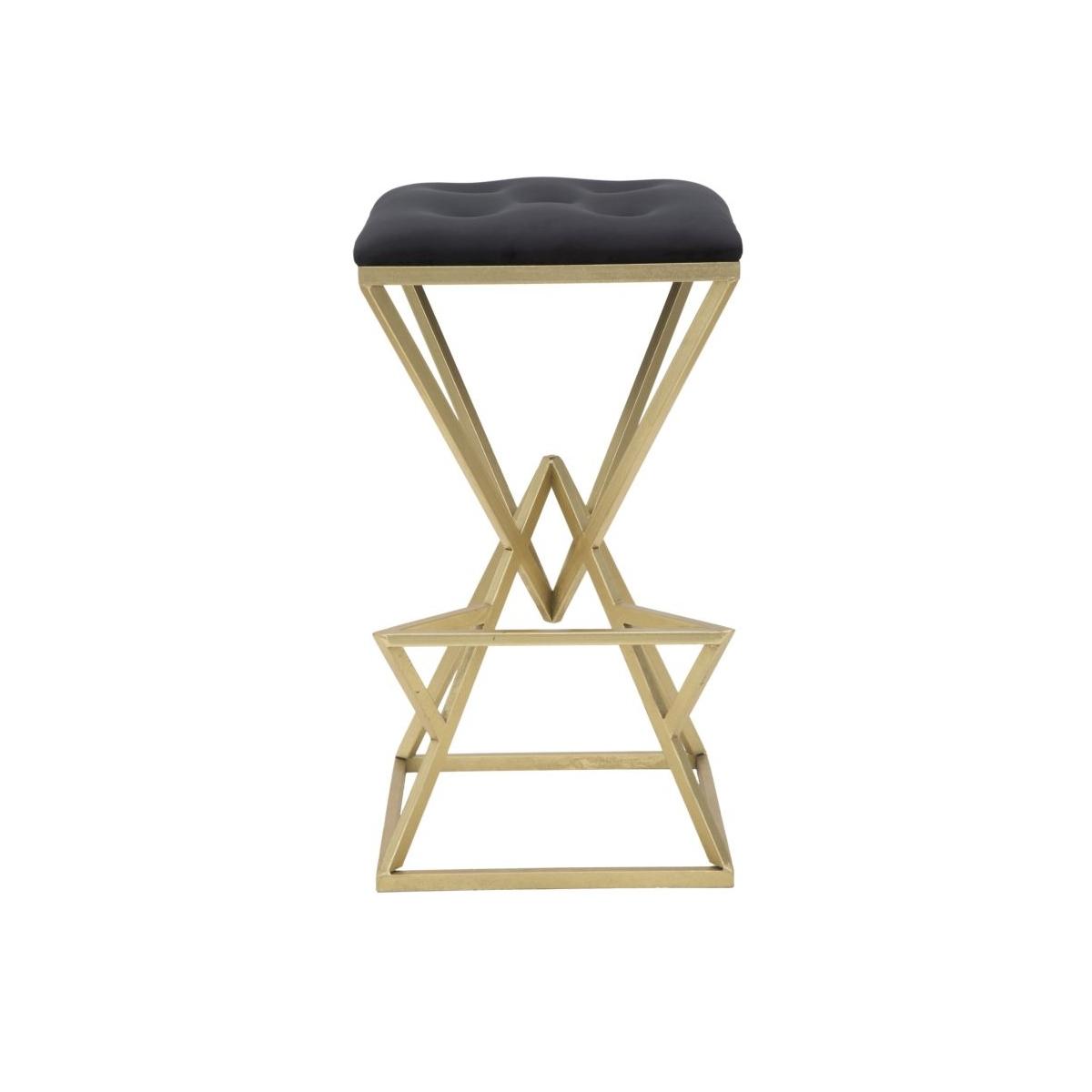 Sgabello da bar piramid cm 40x40x75