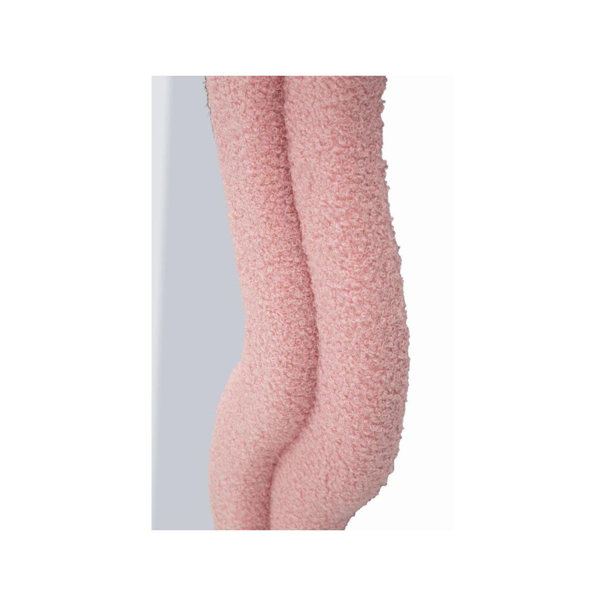 Specchio da muro teddy rosa cm 60x4x160 (misura specchio cm 39x137)