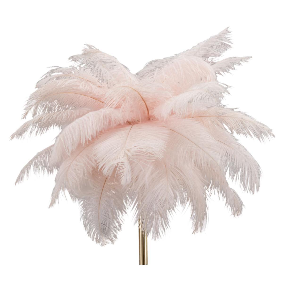 Lampada da tavolo palm rosa cm Ø 40x55